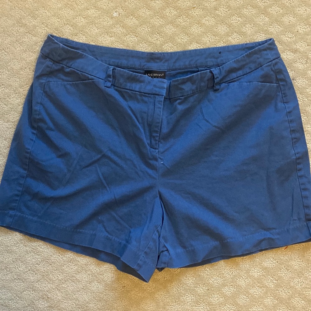 Lane Bryant blue shorts 20